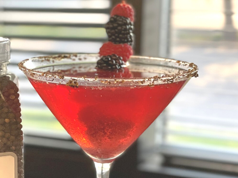 Game Day Eats and Homegating Tips - Black Pepper Berry and Infused Spritzer