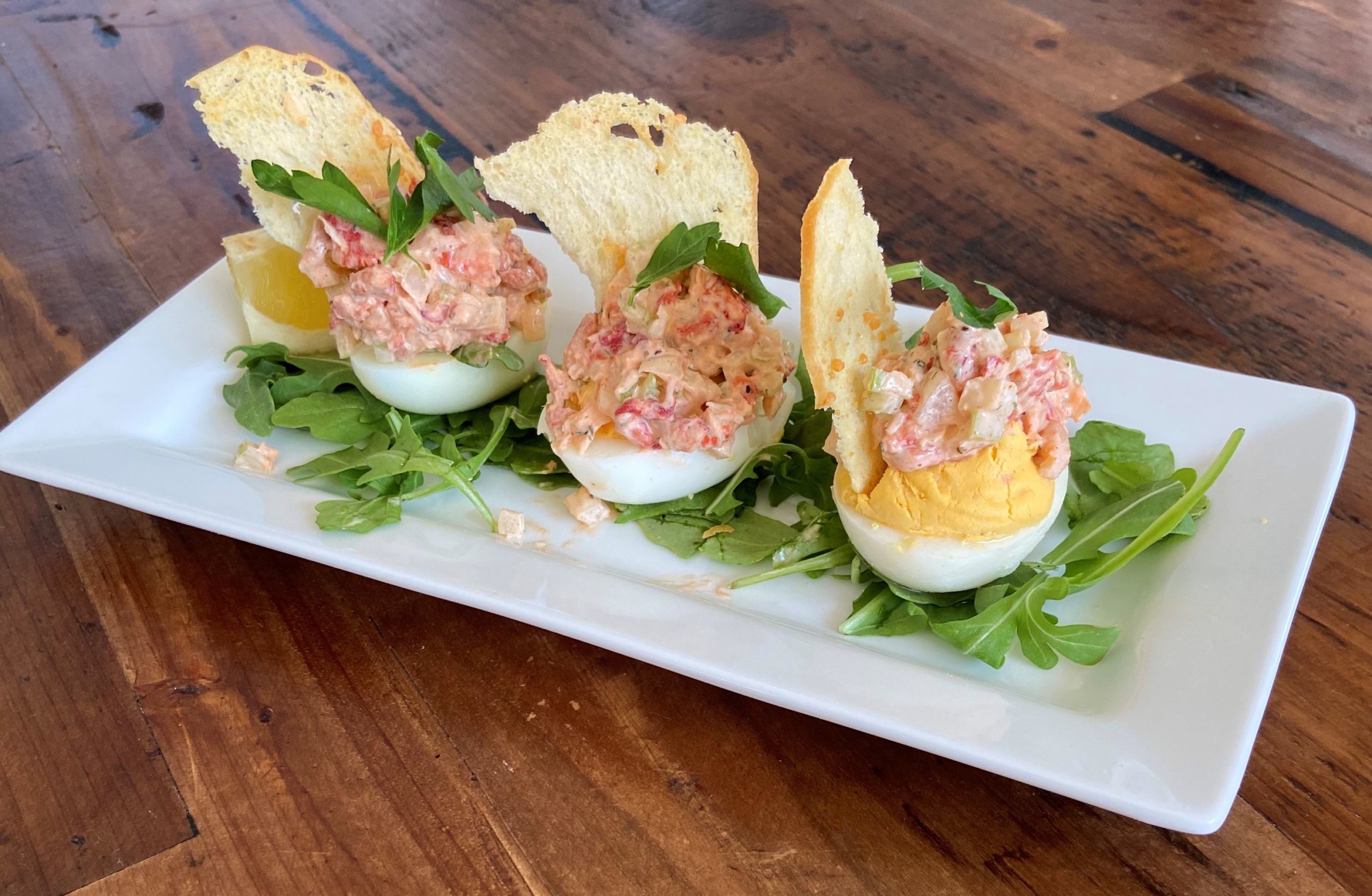 Lobster Roll Deviled Eggs Recipe