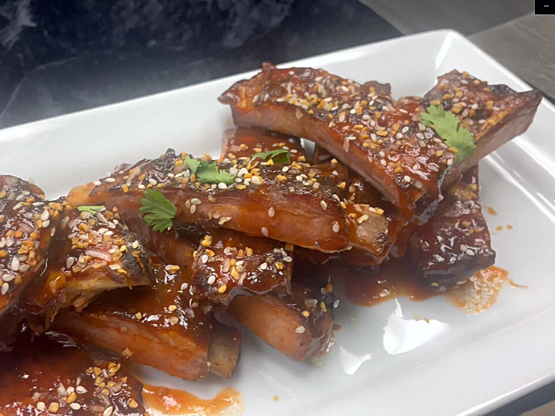Everything But The Bagel Sticky Sweet Rajili Ribs