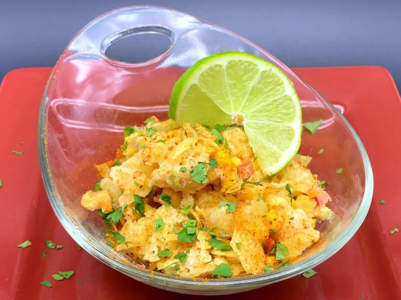 Crab and Corn Salad with Old Bay Crema Recipe