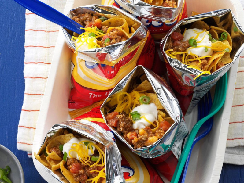 Scratch Made Meal Tips - Walking Red Chile Taco Recipe