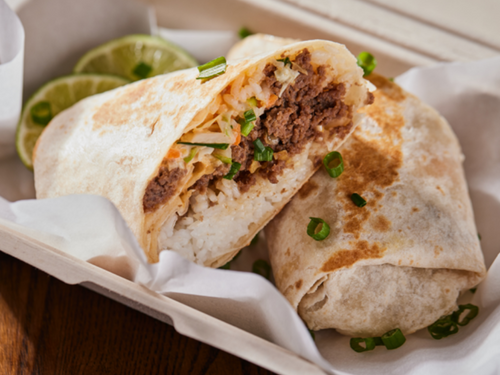 Mongolian Beef Burrito Recipe