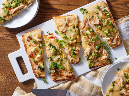 Thai Chili Chicken Flatbread Recipe