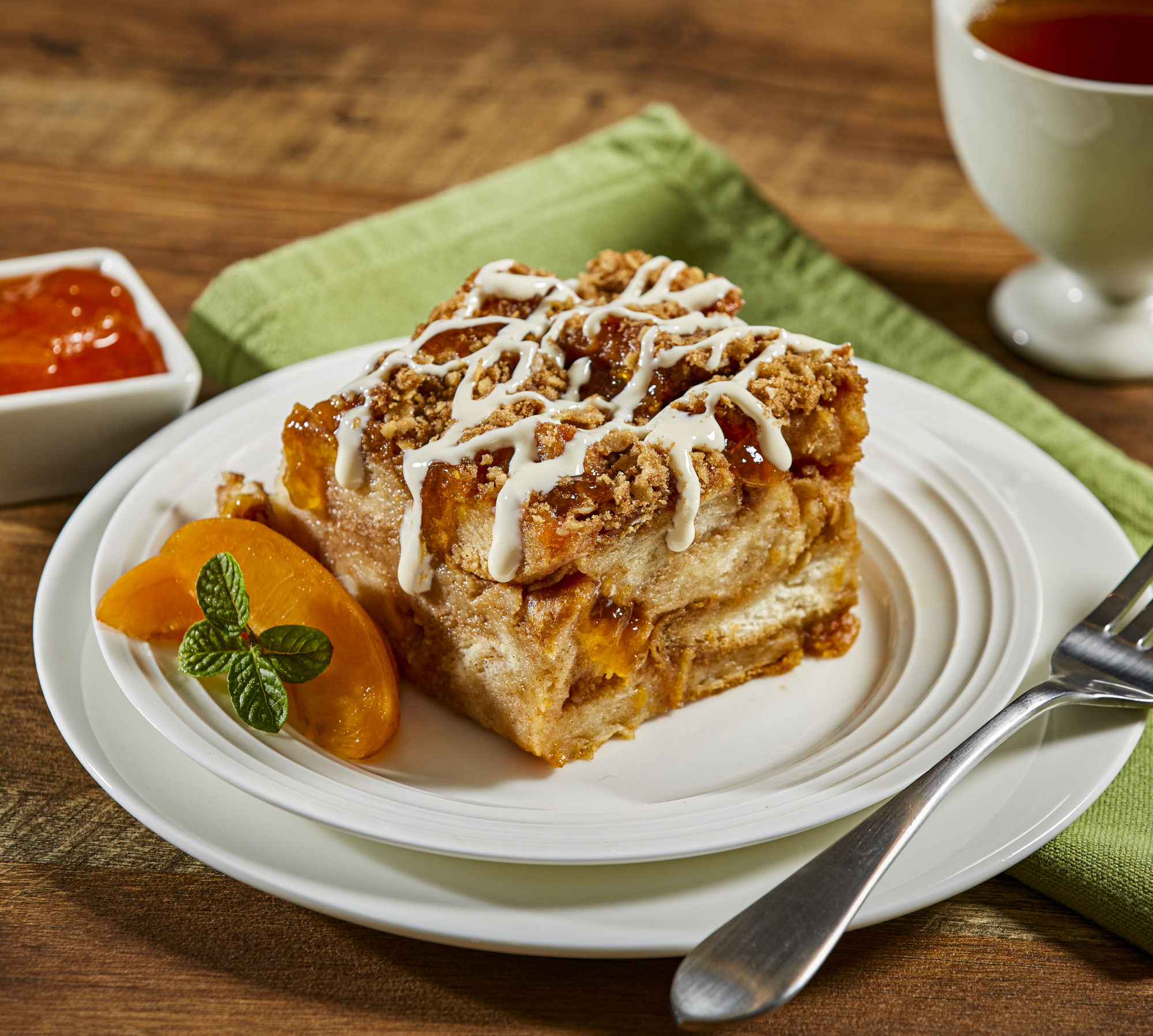 Apricot Bread Pudding
