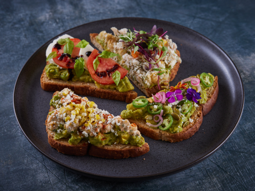 Avocado Toast Four Ways